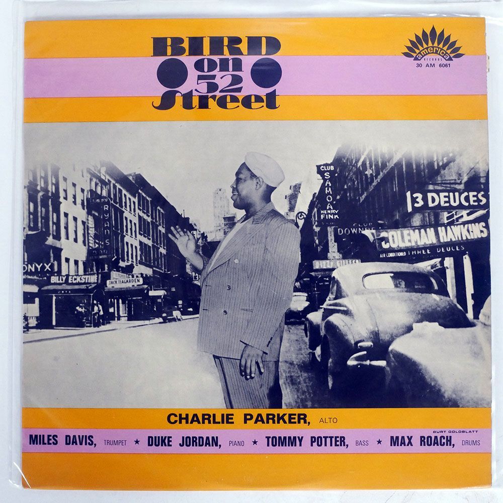 CHARLIE PARKER/BIRD ON 52ND STREET/AMERICA 30AM6061 LPの画像1