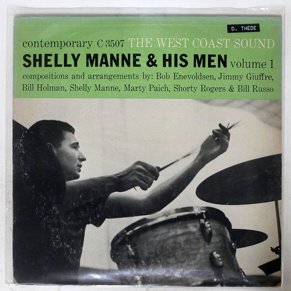 SHELLY MANNE & HIS MEN/WEST COAST SOUND/CONTEMPORARY LP_画像1