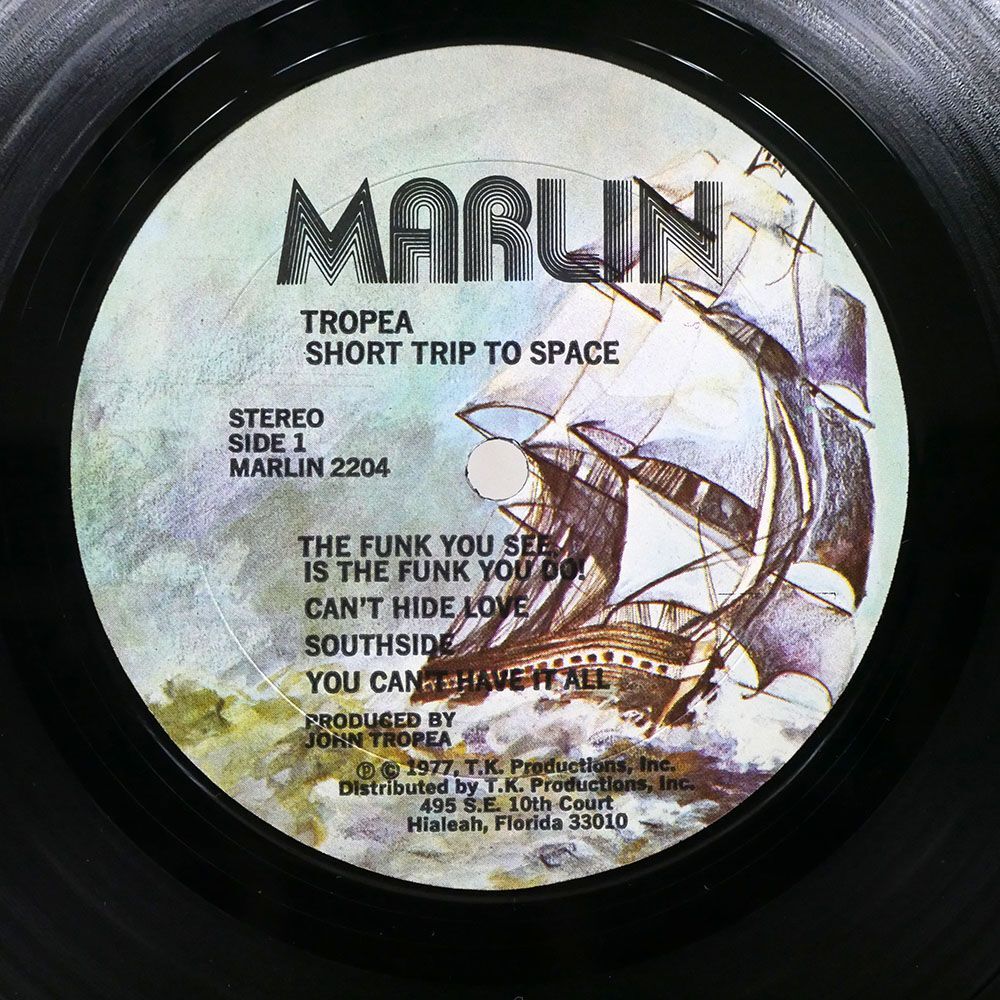 JOHN TROPEA/SHORT TRIP TO SPACE/MARLIN MARLIN2204 LP_画像2