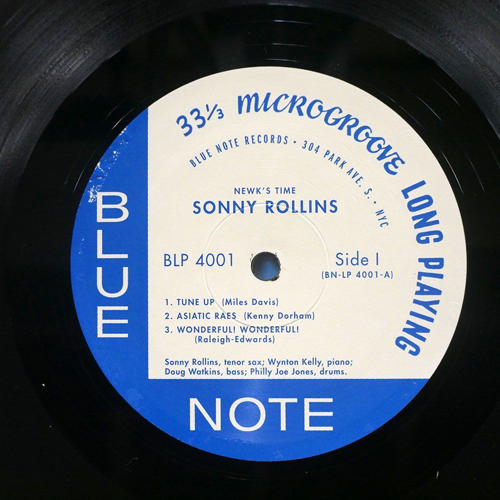 SONNY ROLLINS/NEWK’S TIME/BLUE NOTE BLP4001 LPの画像2