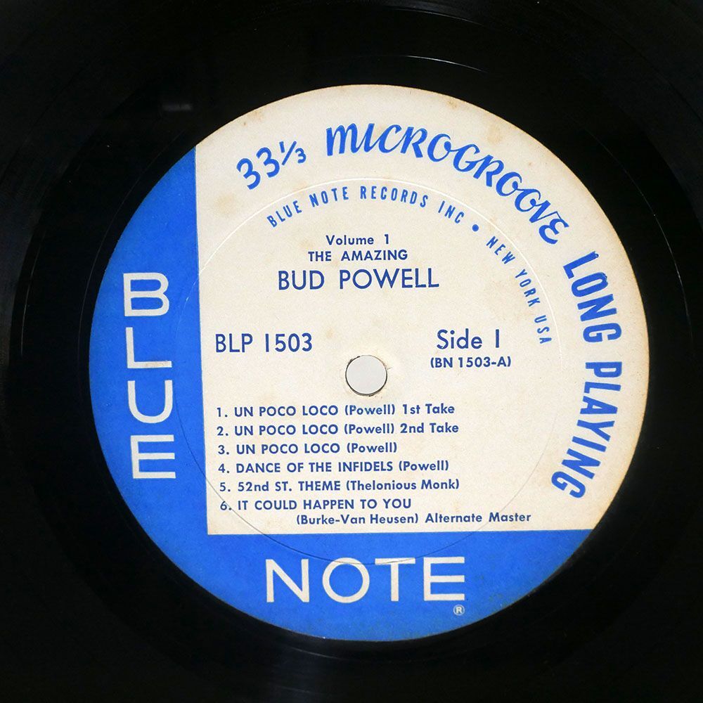 BUD POWELL/AMAZING/BLUE NOTE BLP1503 LPの画像3