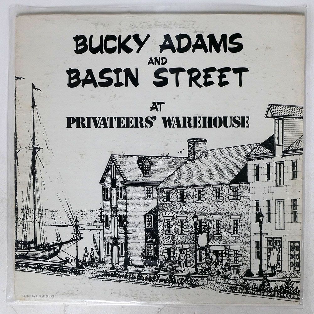BUCKY ADAMS/AND BASIN STREET AT PRIVATEERS’ WAREHOUSE/SOLAR SOUND PRODUCTIONS ES1010 LPの画像1