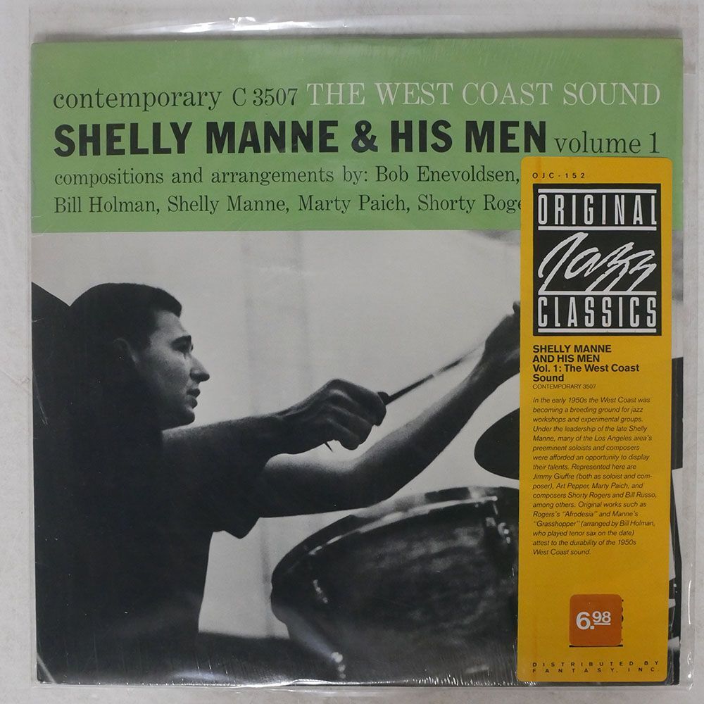 SHELLY MANNE/WEST COAST SOUND/CONTEMPORARY OJC-152 LP_画像1