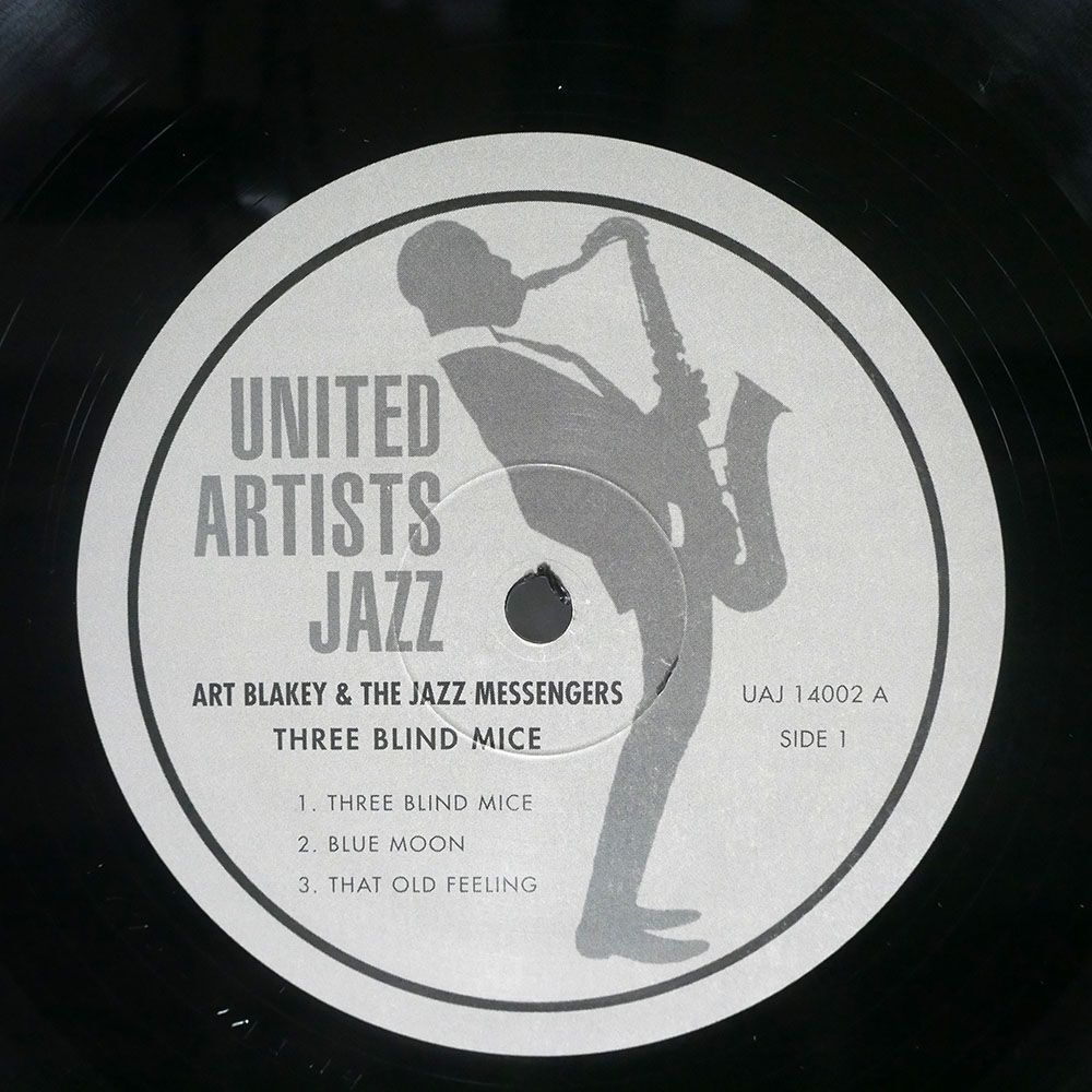 ART BLAKEY & JAZZ MESSENGERS/3 BLIND MICE/UNITED ARTISTS JAZZ UAJ14002 LPの画像2