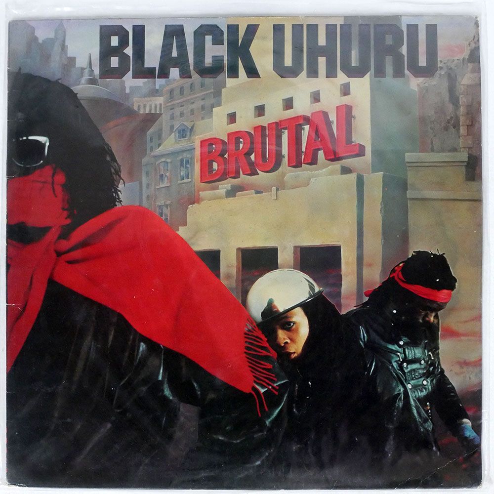 BLACK UHURU/BRUTAL/REAL AUTHENTIC SOUND RAS3015 LPの画像1