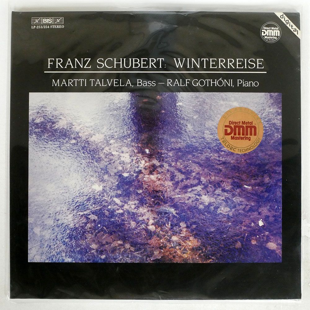 独 FRANZ SCHUBERT/WINTERREISE/BIS LP253 LPの画像1