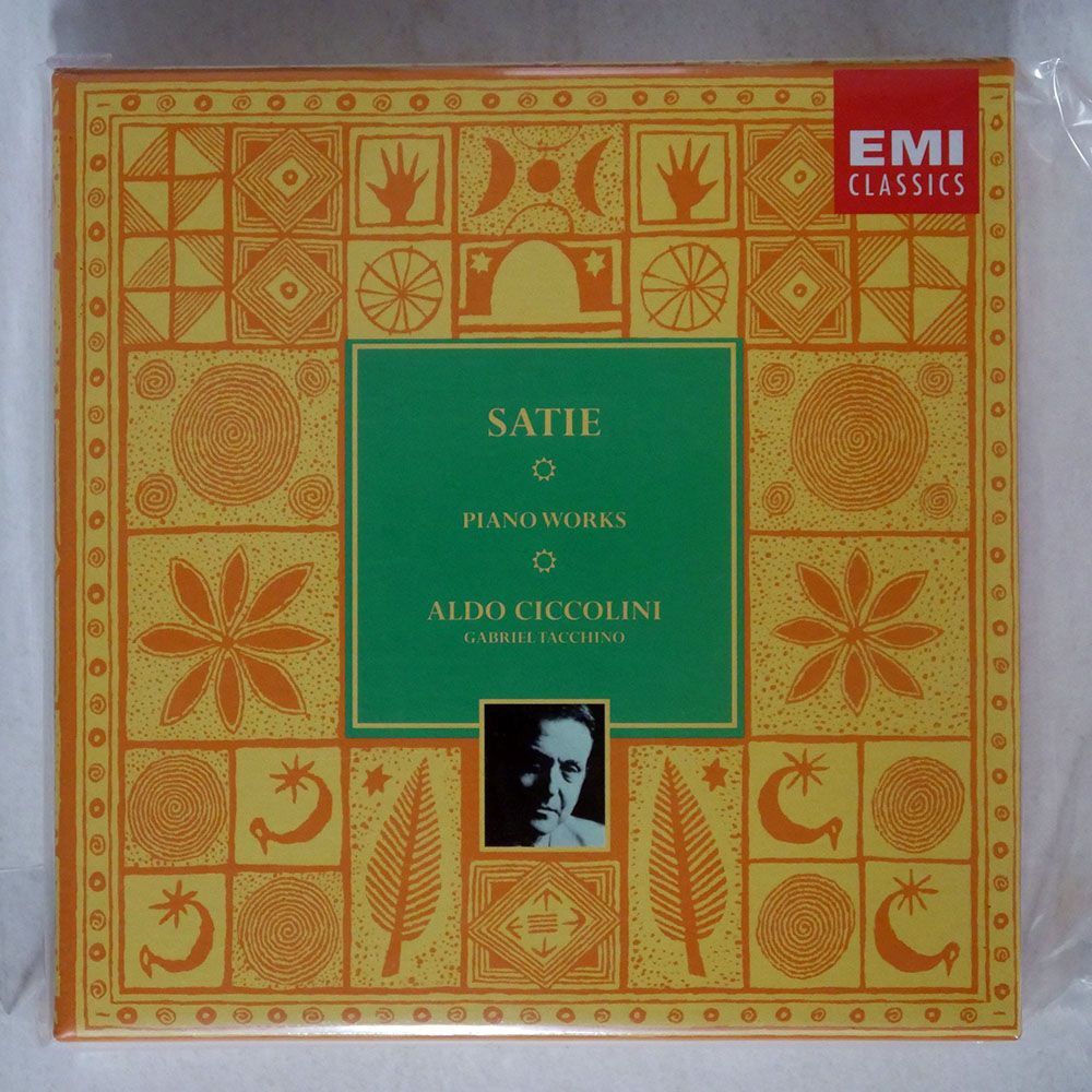 ALDO CICCOLINI/SATIE: PIANO WORKS/EMI CLASSICS 5 85602 2 CDの画像1