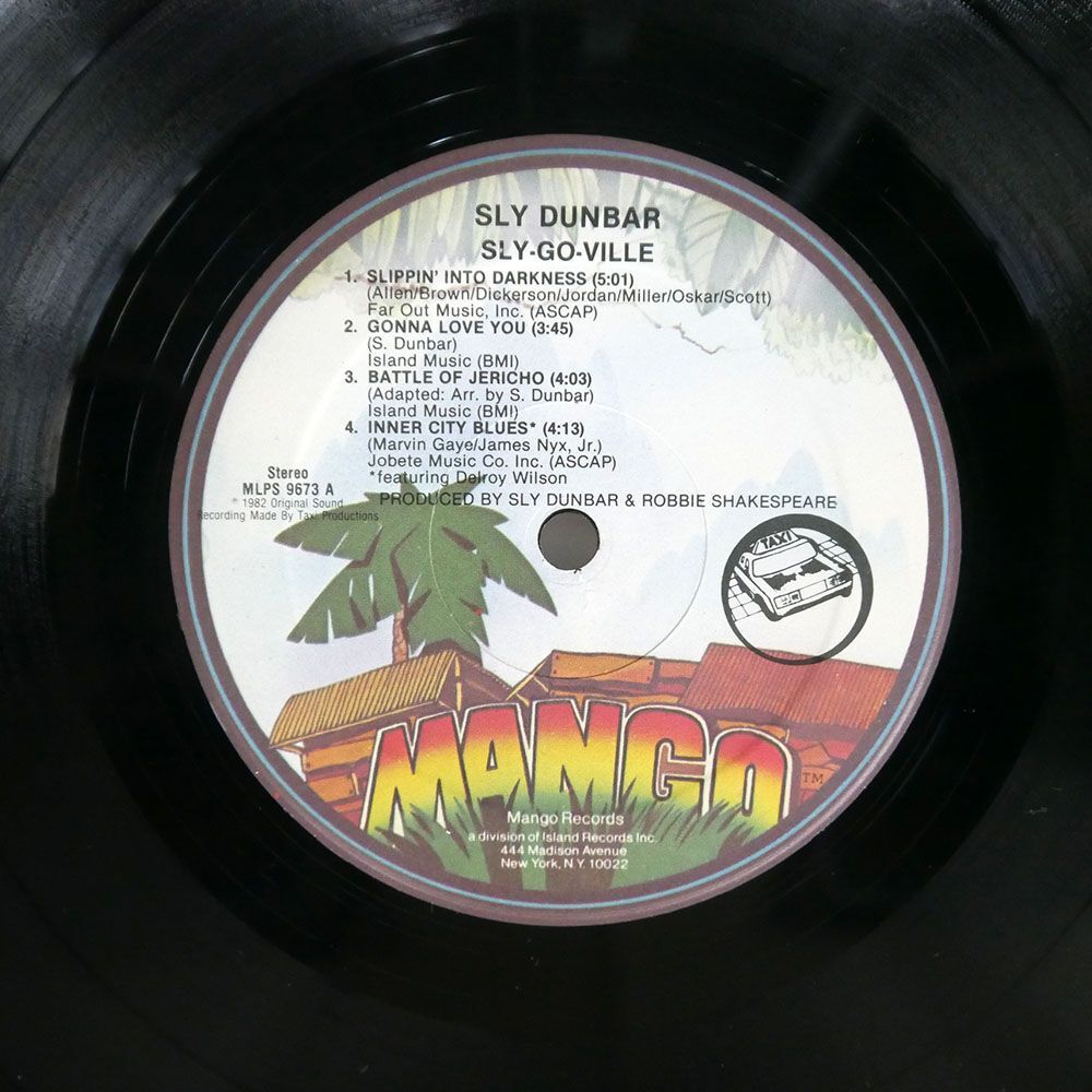 SLY DUNBAR/SLY-GO-VILLE/MANGO MLPS9673 LPの画像2