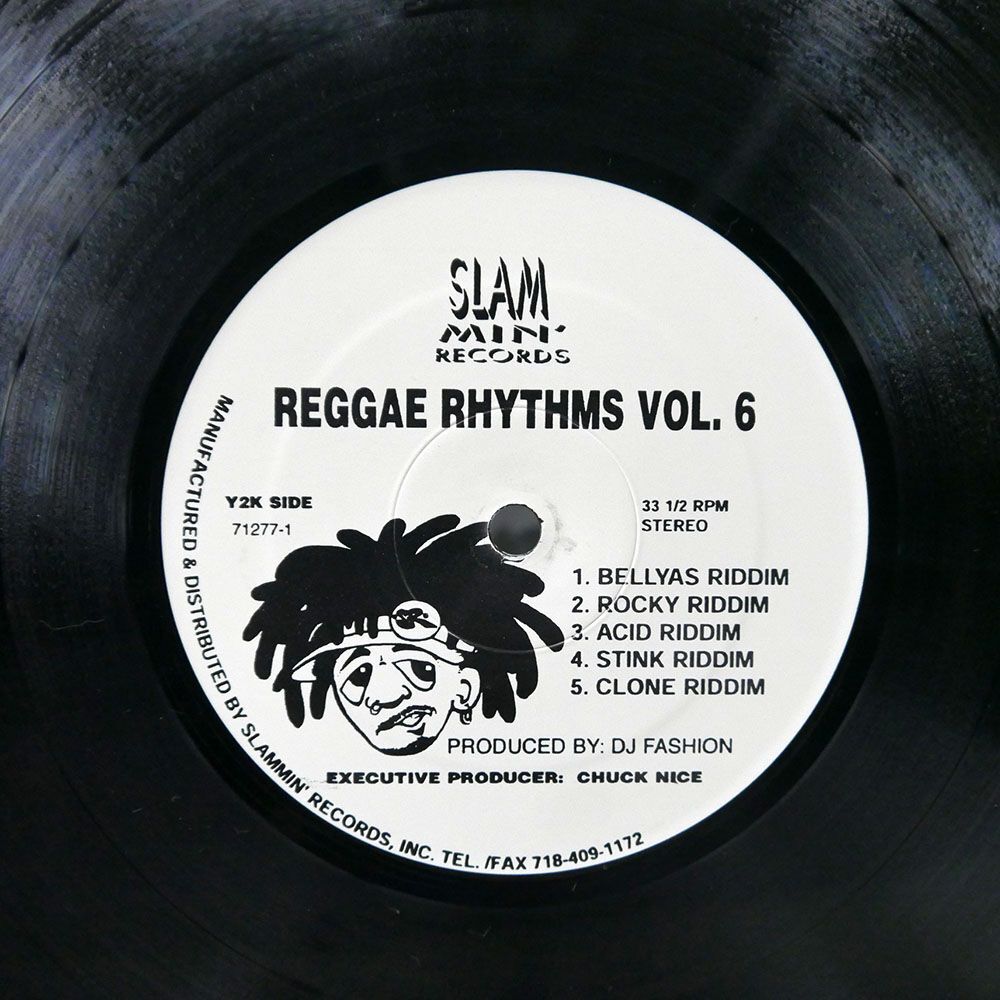 DJ FASHION/REGGAE RHYTHMS VOL.6/SLAMMIN’ 712771 LPの画像2