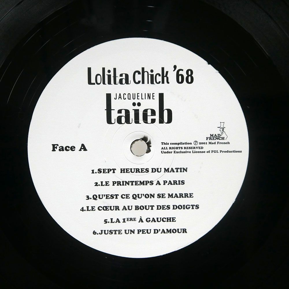 JACQUELINE TAIEB/LOLITA CHICK ’68/MAD FRENCH VT010601 LP_画像2