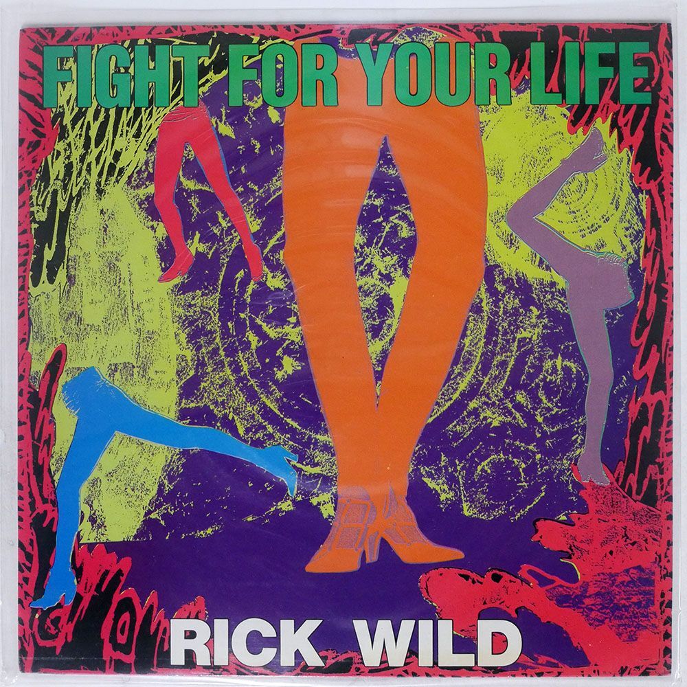 RICK WILD/FIGHT FOR YOUR LIFE/ALPHABET RECORD ALD1005 12_画像1