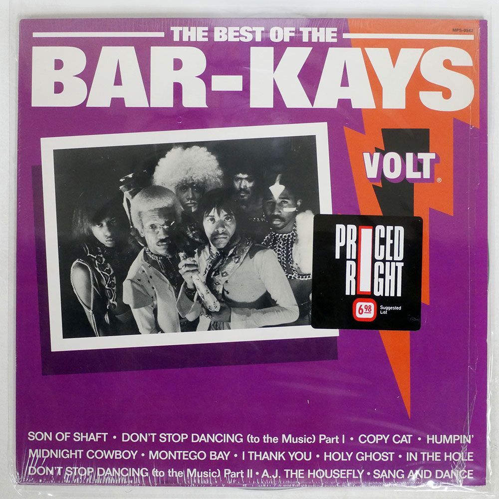 米 BAR KAYS/BEST OF/STAX MPS8542 LPの画像1
