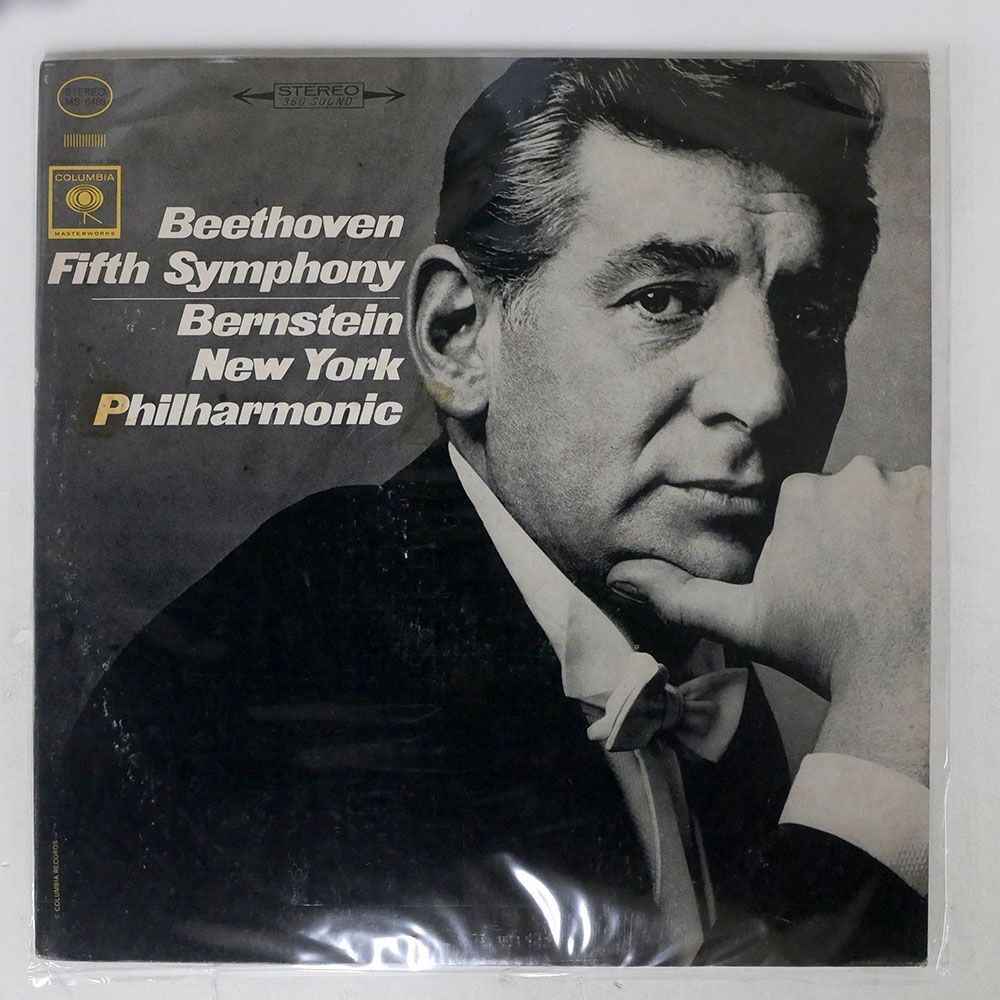 米 BERNSTEIN/BEETHOVEN: FIFTH SYMPHONY/COLUMBIA MASTERWORKS MS6468 LPの画像1