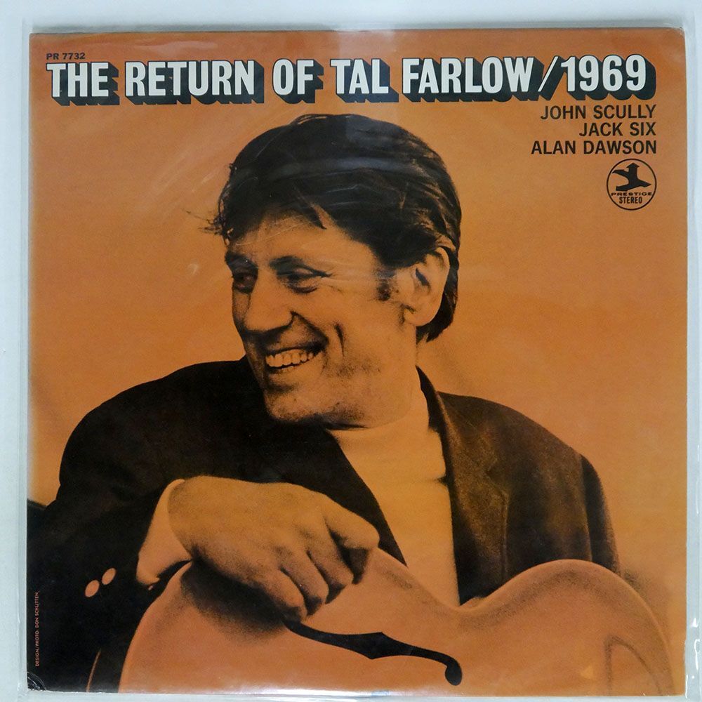 米 TAL FARLOW/RETURN OF 1969/PRESTIGE PRT7732 LPの画像1