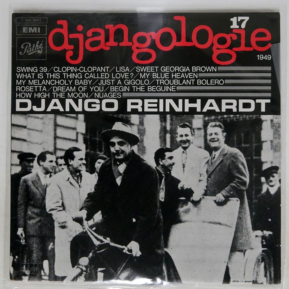 仏 DJANGO REINHARDT/DJANGOLOGIE 17 (1949)/PATHE 2C05416017 LP_画像1