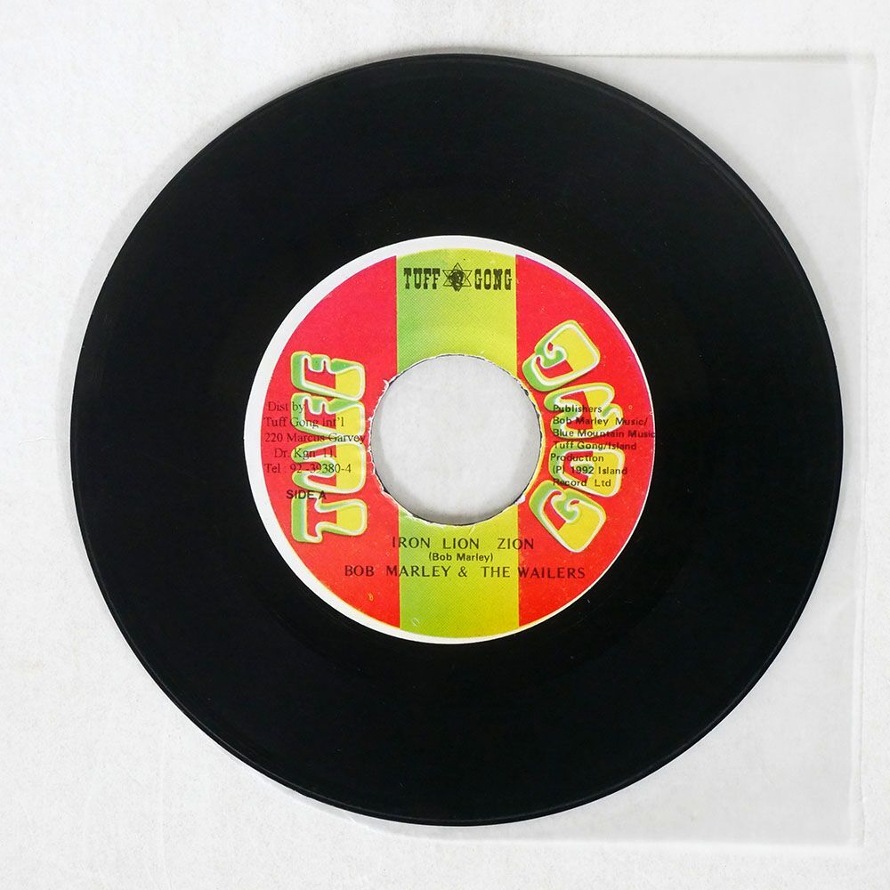 BOB MARLEY & THE WAILERS/IRON LION ZION/TUFF GONG NONE 7 □の画像1