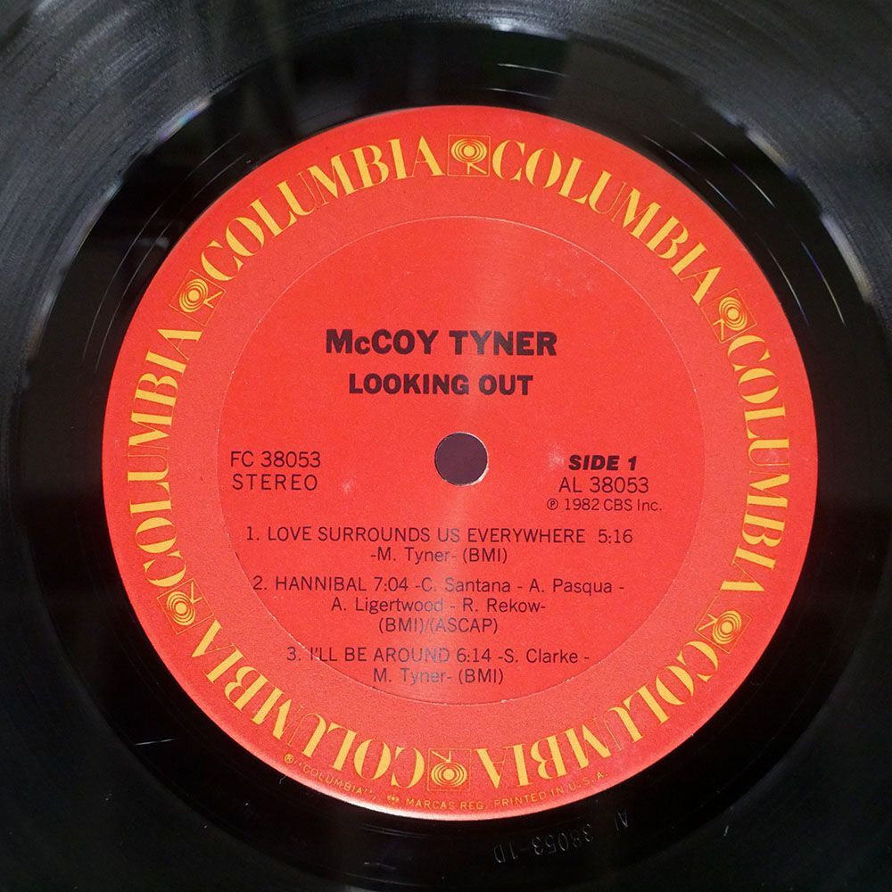 米 MCCOY TYNER/LOOKING OUT/COLUMBIA FC38053 LP_画像2