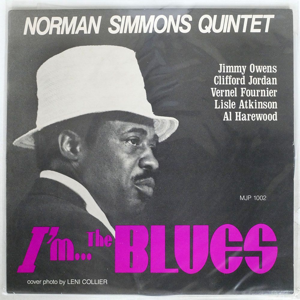 米 NORMAN SIMMONS QUINTET/I’M... THE BLUES/MILLJAC PUB CO. MJP1002 LPの画像1