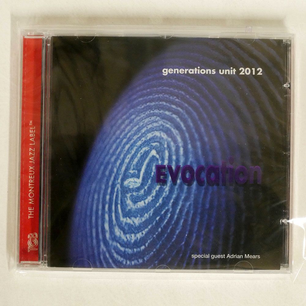 未開封 GENERATIONS UNIT 2012/EVOCATION/TCB RECORDS 32102 CD □_画像1