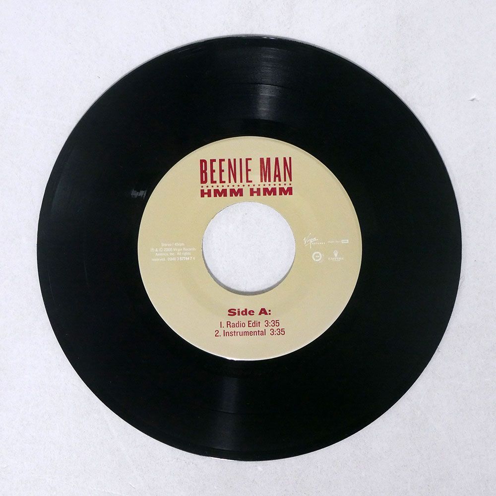 米 BEENIE MAN/HMM, HMM/VIRGIN RECORDS AMERICA, INC. 094635774474 7 □_画像2