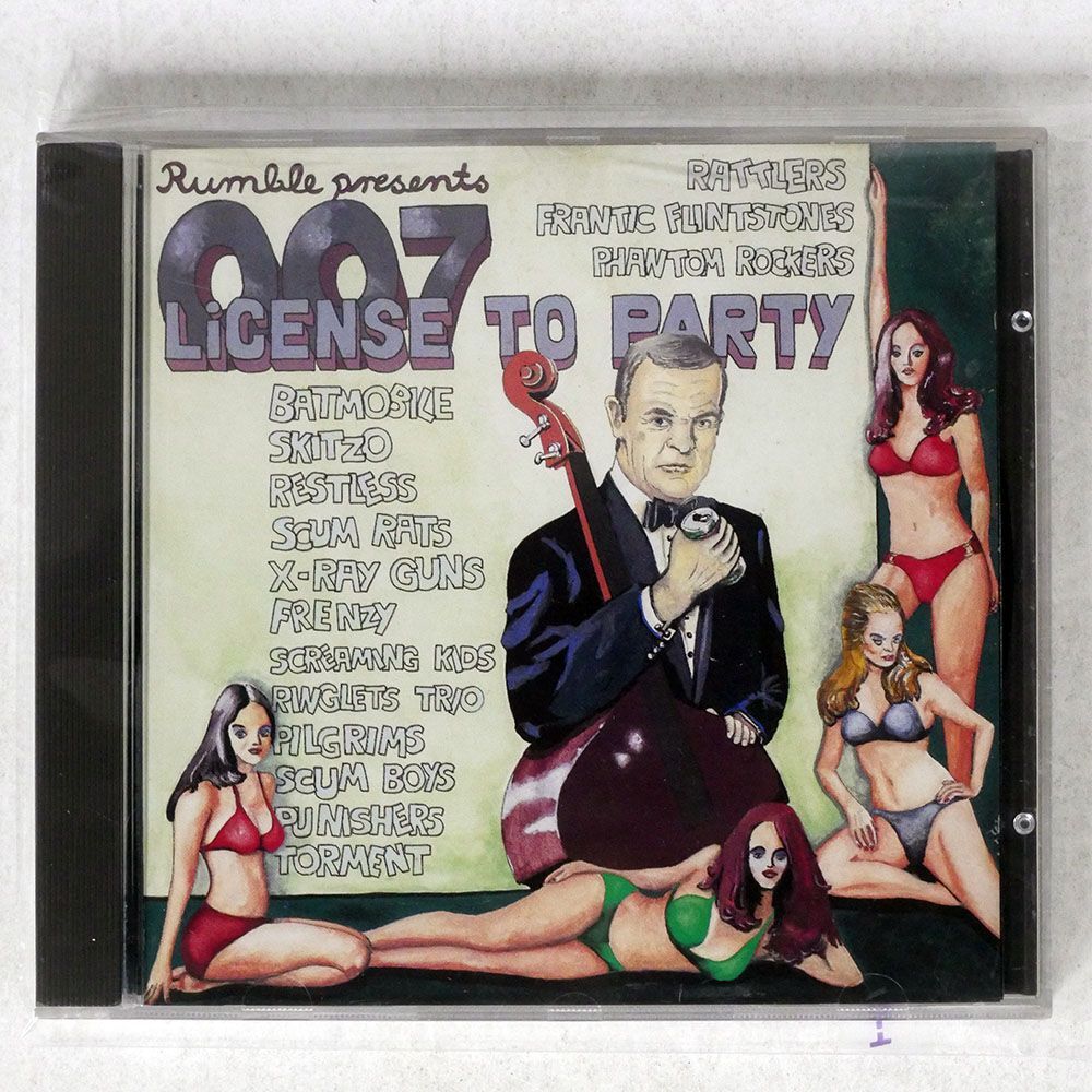VA/007 LICENSE TO PARTY/RUMBLE RECORDS RUMBCD007 CD □_画像1