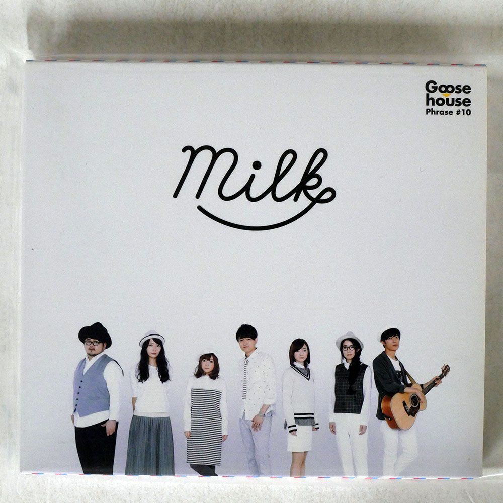 デジパック アウタースリーブ GOOSE HOUSE/PHRASE #10 MILK/ソニー・ミュージックレコーズ SRCL8750 CD+DVDの画像1