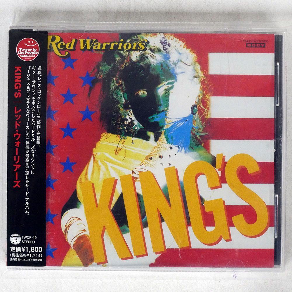 レッド・ウォーリアーズ/KING’S/COLUMBIA TWCP-19 CD □_画像1