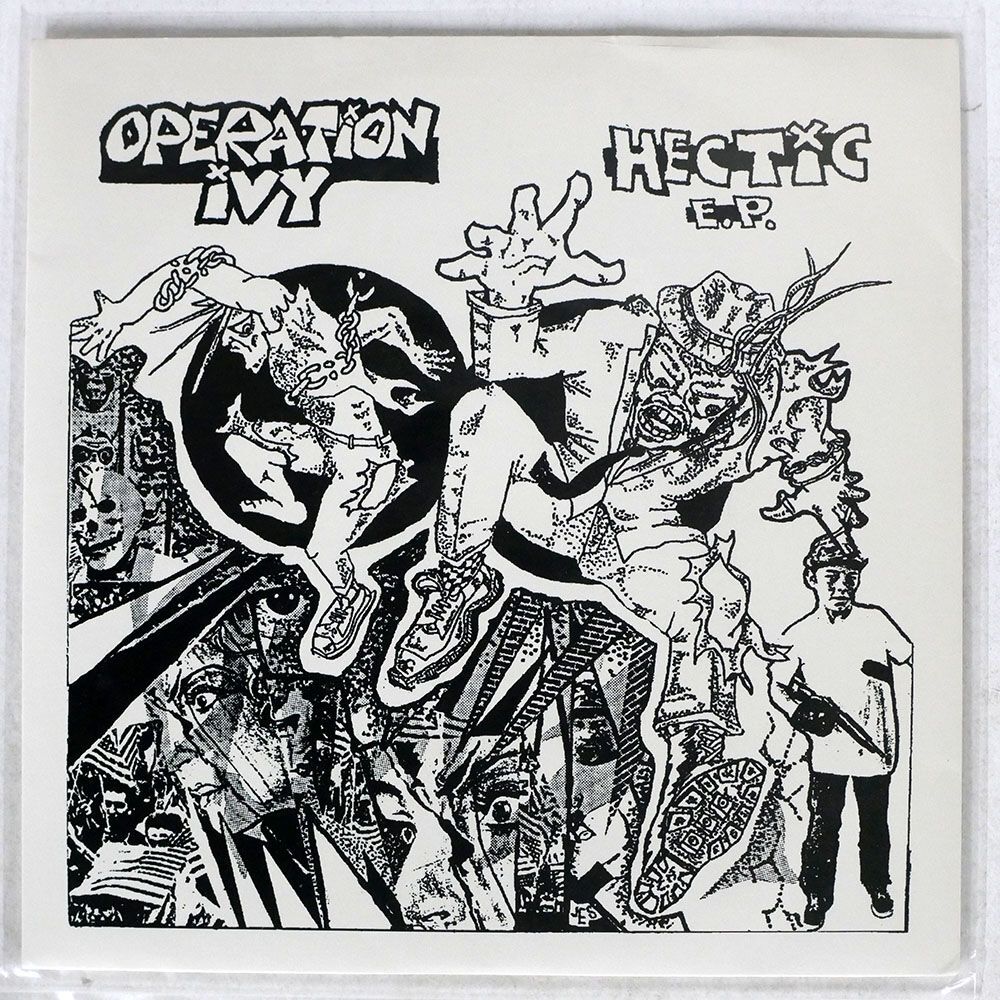 米 OPERATION IVY/HECTIC E.P./LOOKOUT! LK3 7 □_画像1