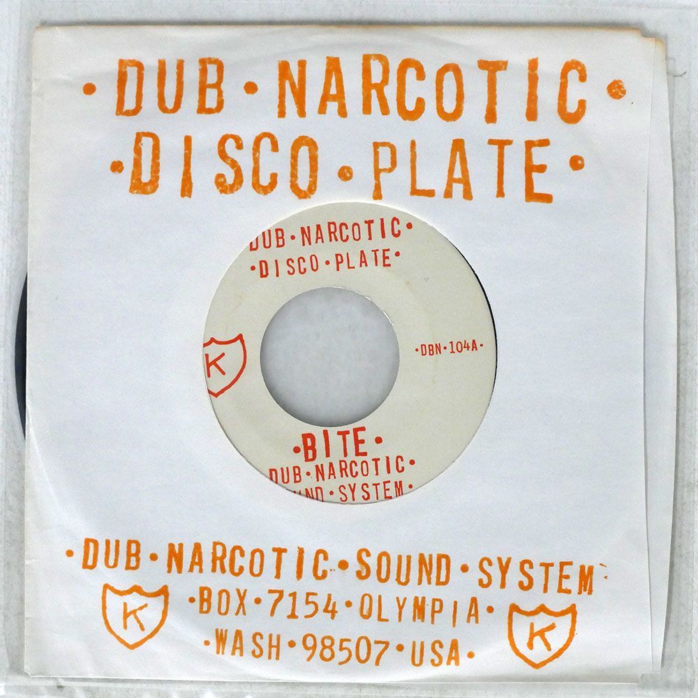 米 DUB NARCOTIC SOUND SYSTEM/BITE/K DBN104 7 □の画像1