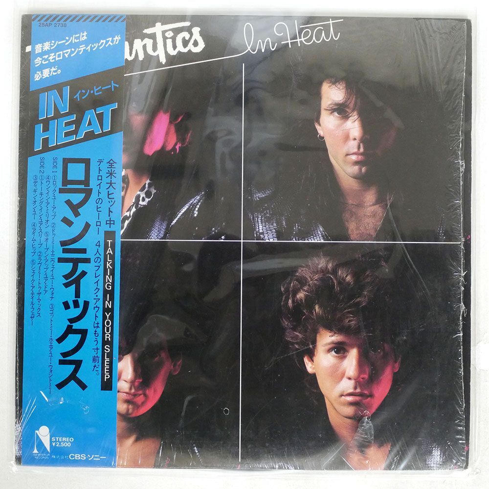 帯付き ROMANTICS/IN HEAT/NEMPEROR 25AP2738 LPの画像1