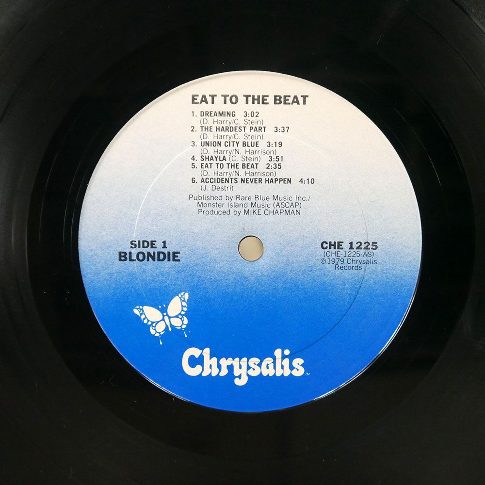 米 BLONDIE/EAT TO THE BEAT/CHRYSALIS CHE1225 LP_画像2