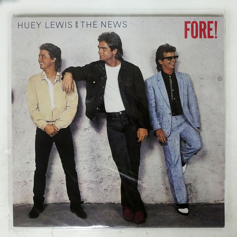 英 HUEY LEWIS & THE NEWS/FORE/CHRYSALIS CDL1534 LPの画像1