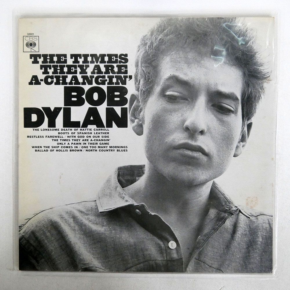 英 BOB DYLAN/TIMES THEY ARE A CHANGIN/CBS SCBS32021 LPの画像1