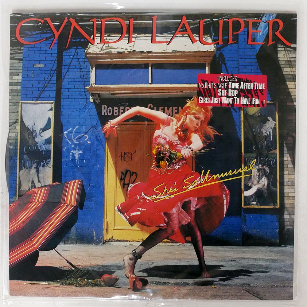 CYNDI LAUPER/SHE’S SO UNUSUAL/PORTRAIT PRT25792 LP_画像1