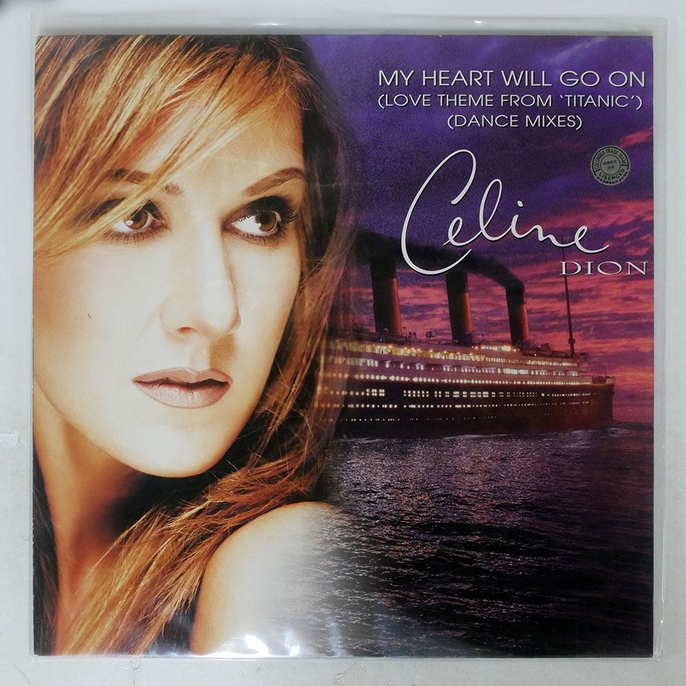 CELINE DION/MY HEART WILL GO ON/COLUMBIA 6653158 12の画像1