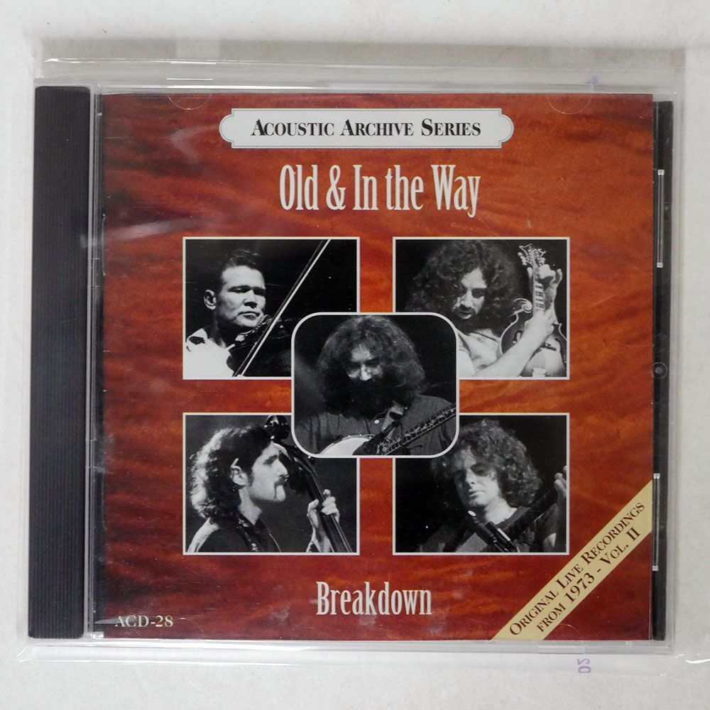 OLD & IN THE WAY/BREAKDOWN (ORIGINAL LIVE RECORDINGS FROM 1973 - VOL. II)/ACOUSTIC DISC ACD-28 CD □の画像1