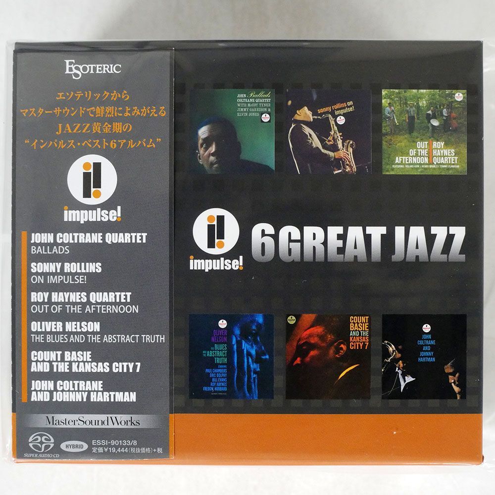 SACD GOLD DISK VA/6 GREAT JAZZ/ユニバーサルミュージック ESSI-90133 CDの画像1