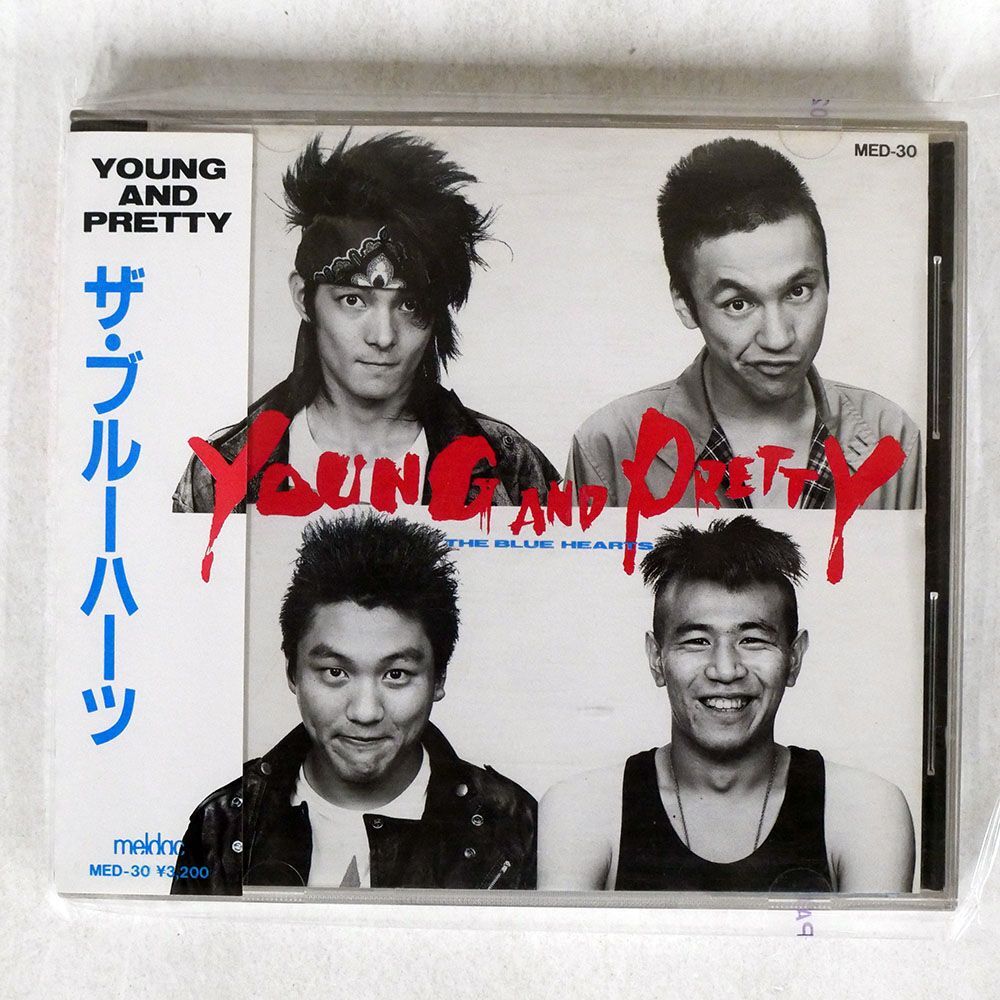 ブルーハーツ/YOUNG AND PRETTY/メルダック MED30 CD □_画像1