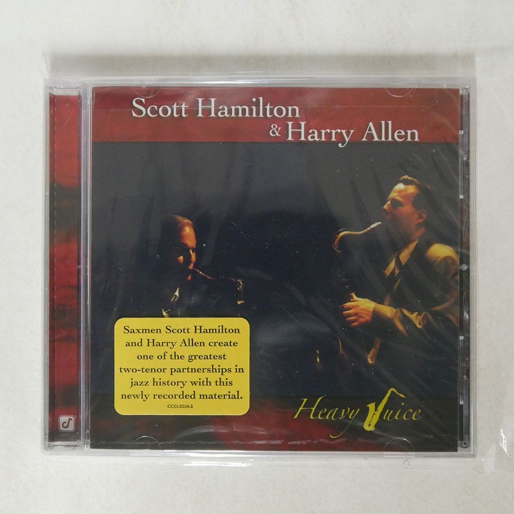 未開封 SCOTT HAMILTON & HARRY ALLEN/HEAVY JUICE/CONCORD JAZZ CCD-2258-2 CD □_画像1