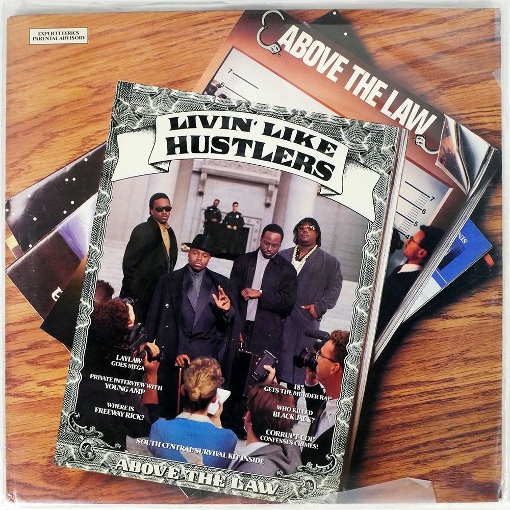 ABOVE THE LAW/LIVIN’ LIKE HUSTLERS/RUTHLESS E46041 LPの画像1
