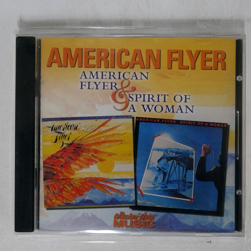 AMERICAN FLYER/AMERICAN FLYER & SPIRIT OF A WOMAN/COLLECTORS’ CHOICE MUSIC CCM-414-2 CD □の画像1
