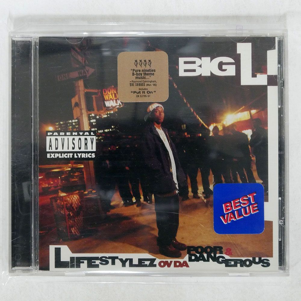 BIG L/LIFESTYLEZ OV DA POOR & DANGEROUS/COLUMBIA CK 53795 CD □_画像1