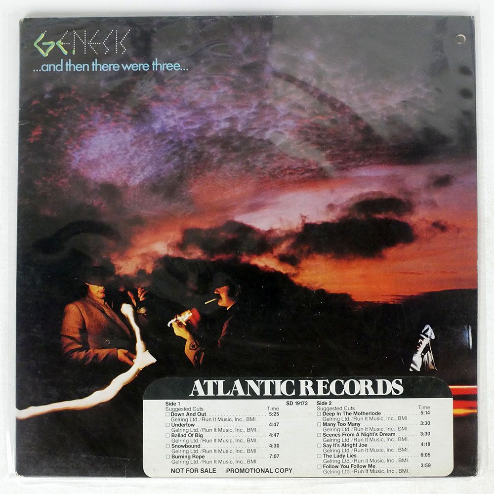 米 GENESIS/...AND THEN THERE WERE THREE.../ATLANTIC SD19173 LP_画像1