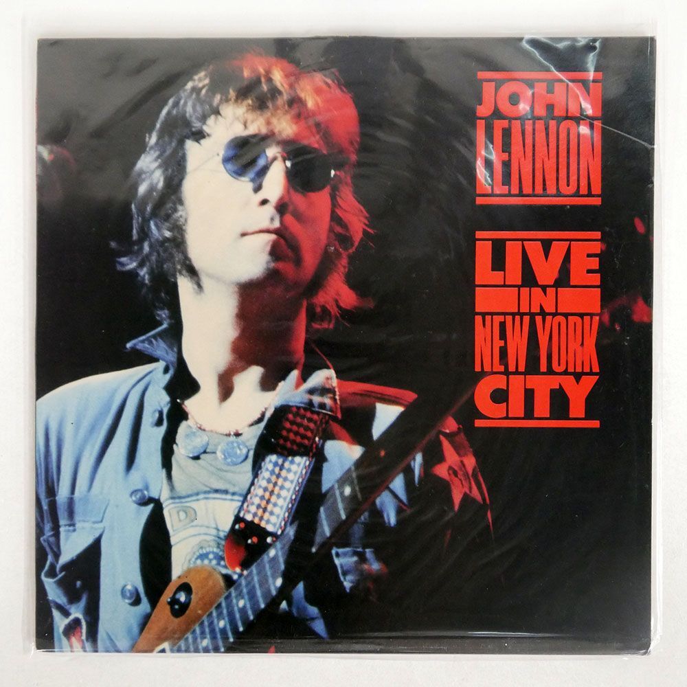 英 JOHN LENNON/LIVE IN NEW YORK CITY/PARLOPHONE PCS7301 LP_画像1