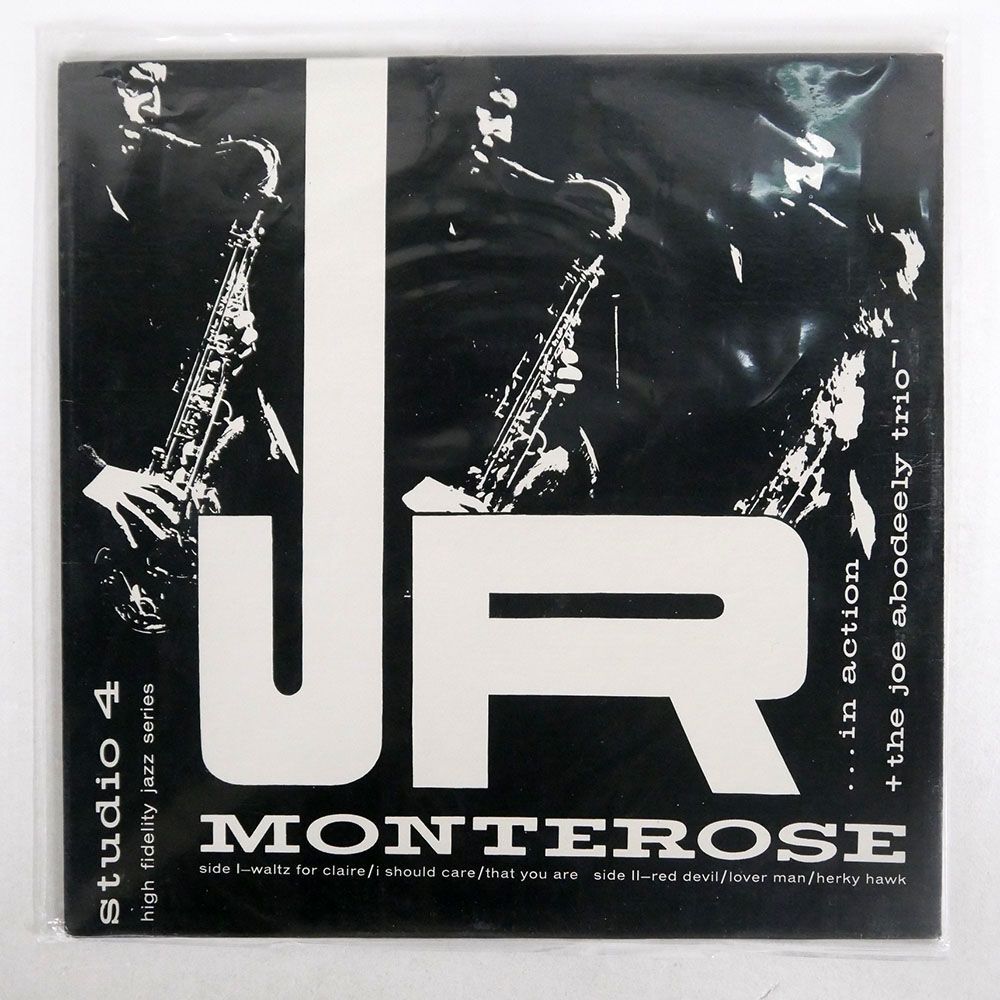 J.R.MONTEROSE/IN ACTION/STUDIO4 VSOP1 LP_画像1