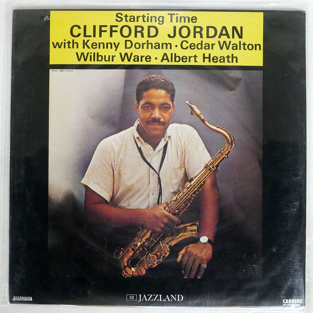 CLIFFORD JORDAN/STARTING TIME/JAZZLAND 68931 LPの画像1