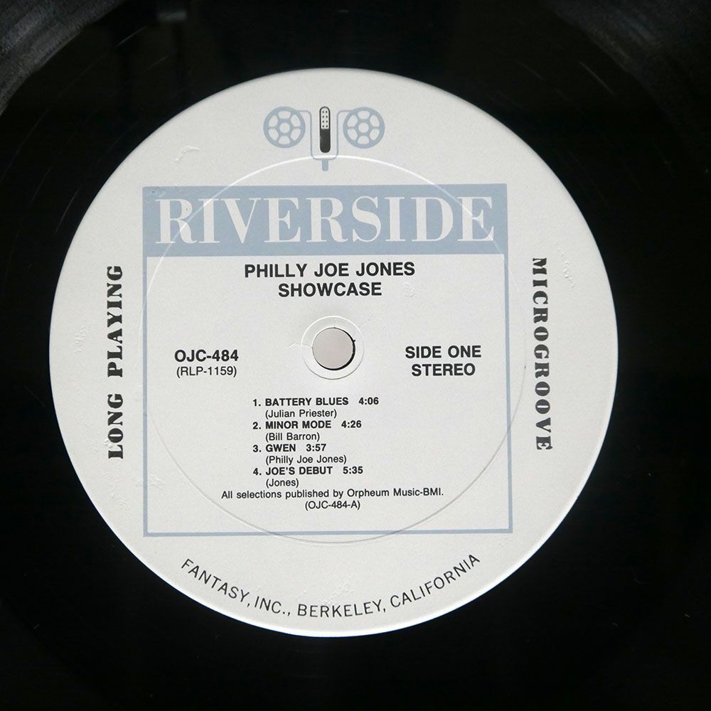 PHILLY JOE JONES/SHOWCASE/RIVERSIDE OJC484 LPの画像2