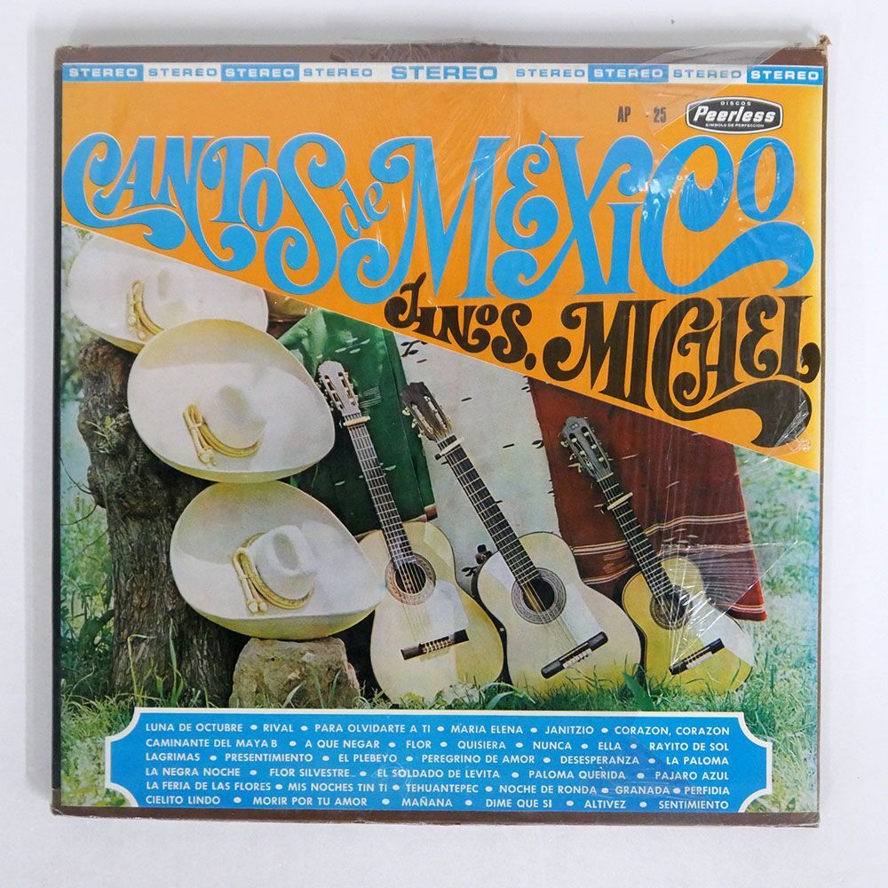 HERMANOS MICHEL/CANTOS DE MEXICO/PEERLESS AP25 LPの画像1