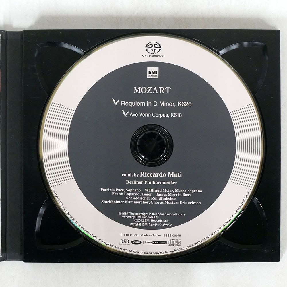 SACDteji упаковка m-ti/mo-tsaruto:reki M /EMI ESSE-90070 CD *