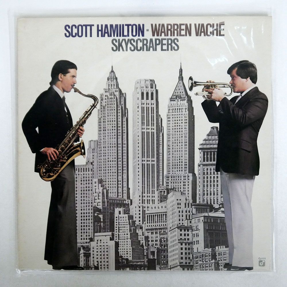 米 SCOTT HAMILTON/SKYSCRAPERS/CONCORD JAZZ CJ111 LP_画像1